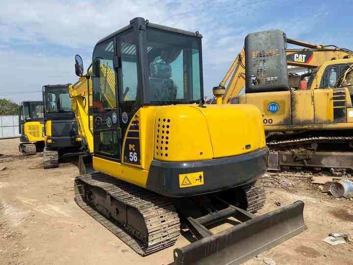 Cheap Used Komatsu PC56 Crawler Excavator with High Efficiency Used Heavy Machinery Komatsu P56 Digger Cheap for Sale - Kāpurķēžu ekskavators: foto 5 Cheap Used Komatsu PC56 Crawler Excavator with High Efficiency Used Heavy Machinery Komatsu P56 Digger Cheap for Sale - Kāpurķēžu ekskavators: foto 5