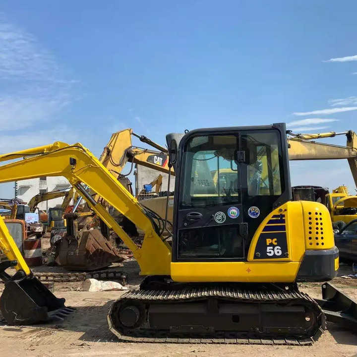 Cheap Used Komatsu PC56 Crawler Excavator with High Efficiency Used Heavy Machinery Komatsu P56 Digger Cheap for Sale - Kāpurķēžu ekskavators: foto 1 Cheap Used Komatsu PC56 Crawler Excavator with High Efficiency Used Heavy Machinery Komatsu P56 Digger Cheap for Sale - Kāpurķēžu ekskavators: foto 1