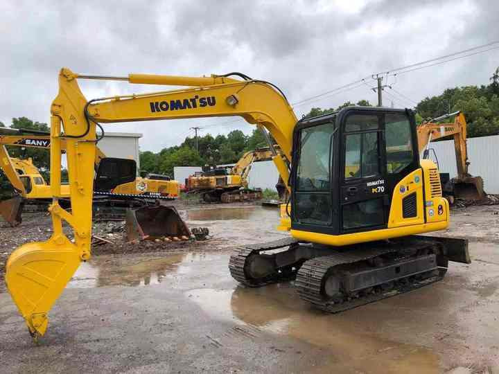 Cheap Used Komatsu PC70-8 Crawler Excavator with High Efficiency Used Heavy Machinery K omatsu PC70-8 Digger Cheap for Sale - Kāpurķēžu ekskavators: foto 4 Cheap Used Komatsu PC70-8 Crawler Excavator with High Efficiency Used Heavy Machinery K omatsu PC70-8 Digger Cheap for Sale - Kāpurķēžu ekskavators: foto 4
