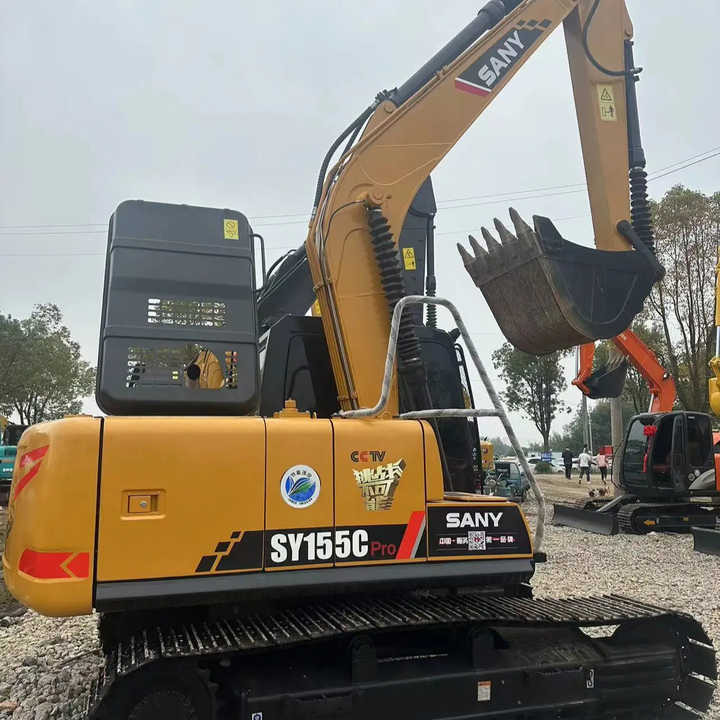China Brand Used Sany China Brand Used Sany Sy155c Mini Excavator 6ton Crawler Earth Digger Machine for Sale - Kāpurķēžu ekskavators: foto 1 China Brand Used Sany China Brand Used Sany Sy155c Mini Excavator 6ton Crawler Earth Digger Machine for Sale - Kāpurķēžu ekskavators: foto 1