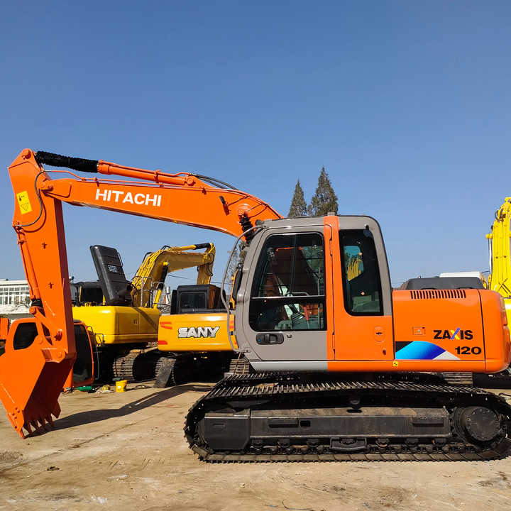 Japan Original Hitachi ZX120 Crawler Excavator Perfect for Various Projects Available Used Excavators for Sale - Kāpurķēžu ekskavators: foto 4 Japan Original Hitachi ZX120 Crawler Excavator Perfect for Various Projects Available Used Excavators for Sale - Kāpurķēžu ekskavators: foto 4