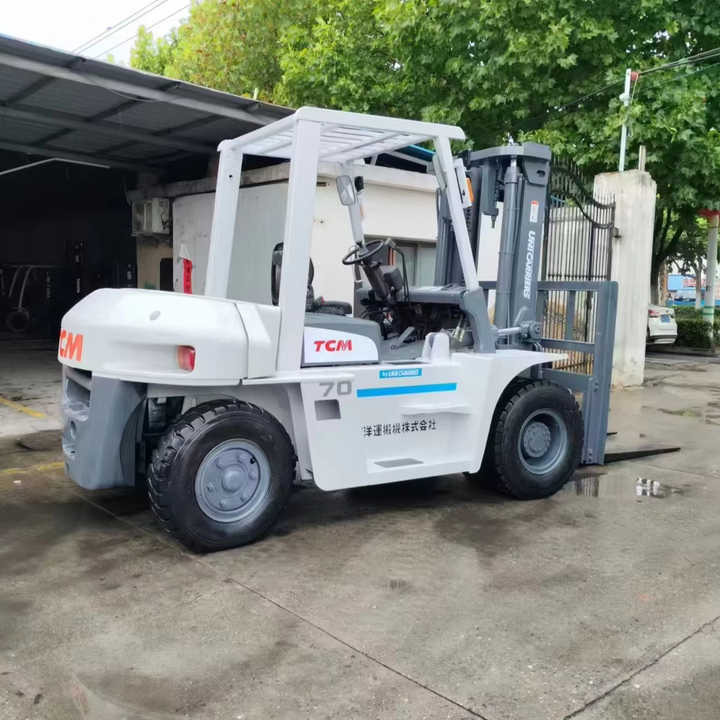 TCM 70 Diesel Forklift 7 Ton | Heavy-Duty Industrial Forklift | Warehouse/Construction Equipment - Autokrāvējs: foto 1 TCM 70 Diesel Forklift 7 Ton | Heavy-Duty Industrial Forklift | Warehouse/Construction Equipment - Autokrāvējs: foto 1