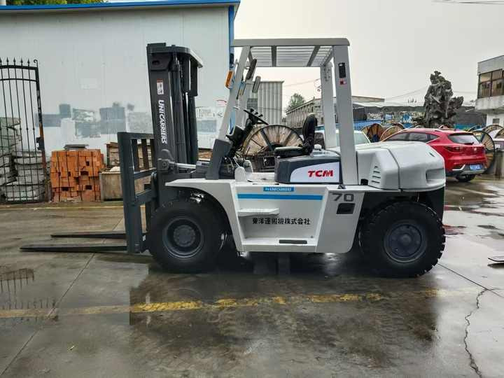 TCM 70 Diesel Forklift 7 Ton | Heavy-Duty Industrial Forklift | Warehouse/Construction Equipment - Autokrāvējs: foto 4 TCM 70 Diesel Forklift 7 Ton | Heavy-Duty Industrial Forklift | Warehouse/Construction Equipment - Autokrāvējs: foto 4