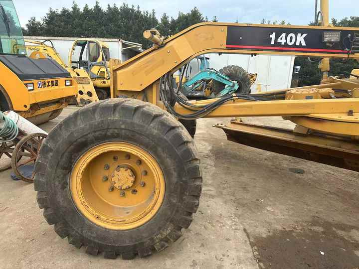 Used Caterpillar CAT 140k Land Road Motor Grader CAT140k Used Grader Cheap Price for Sale - Greiders: foto 4 Used Caterpillar CAT 140k Land Road Motor Grader CAT140k Used Grader Cheap Price for Sale - Greiders: foto 4
