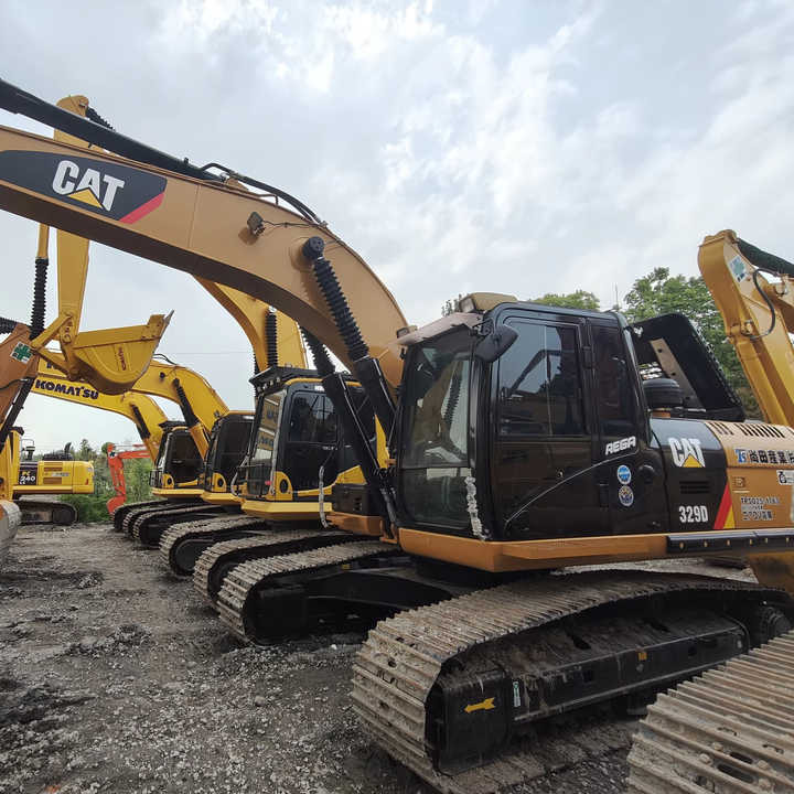 Used Digger CAT 329D2 Construction Machinery Construction Digger Used CAT 329D2 Cheap Excavator - Kāpurķēžu ekskavators: foto 1 Used Digger CAT 329D2 Construction Machinery Construction Digger Used CAT 329D2 Cheap Excavator - Kāpurķēžu ekskavators: foto 1