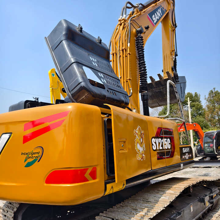 Used Heavy Construction Equipment Sany Sy215 Excavator Used Machine - Kāpurķēžu ekskavators: foto 1 Used Heavy Construction Equipment Sany Sy215 Excavator Used Machine - Kāpurķēžu ekskavators: foto 1