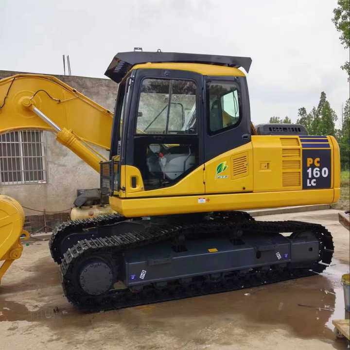 Used Komatsu PC160 Crawler Hydraulic High Performance Digger Excavator Construction Machinery Used Machinery for Sale - Ekskavators: foto 1 Used Komatsu PC160 Crawler Hydraulic High Performance Digger Excavator Construction Machinery Used Machinery for Sale - Ekskavators: foto 1