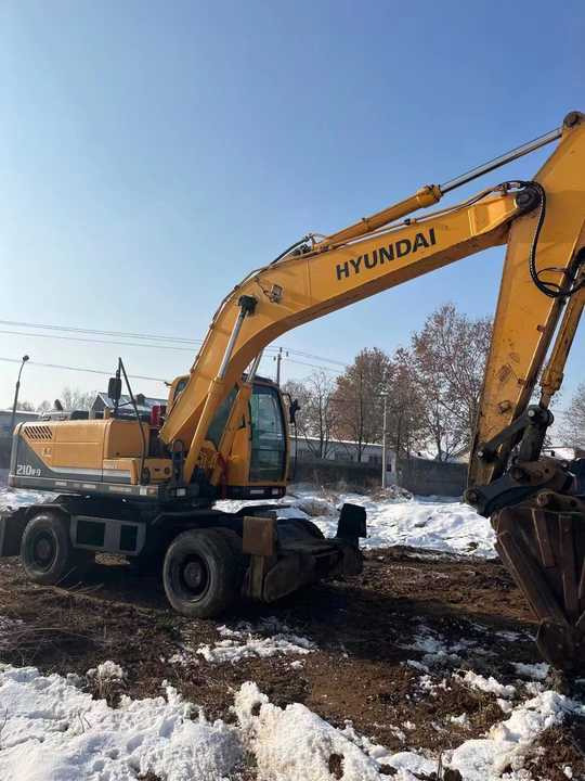 Used Korea Brand Original hyundai 210w-9 Wheel Excavator for Sale Used hyundai Wheel Excavator - Kāpurķēžu ekskavators: foto 4 Used Korea Brand Original hyundai 210w-9 Wheel Excavator for Sale Used hyundai Wheel Excavator - Kāpurķēžu ekskavators: foto 4