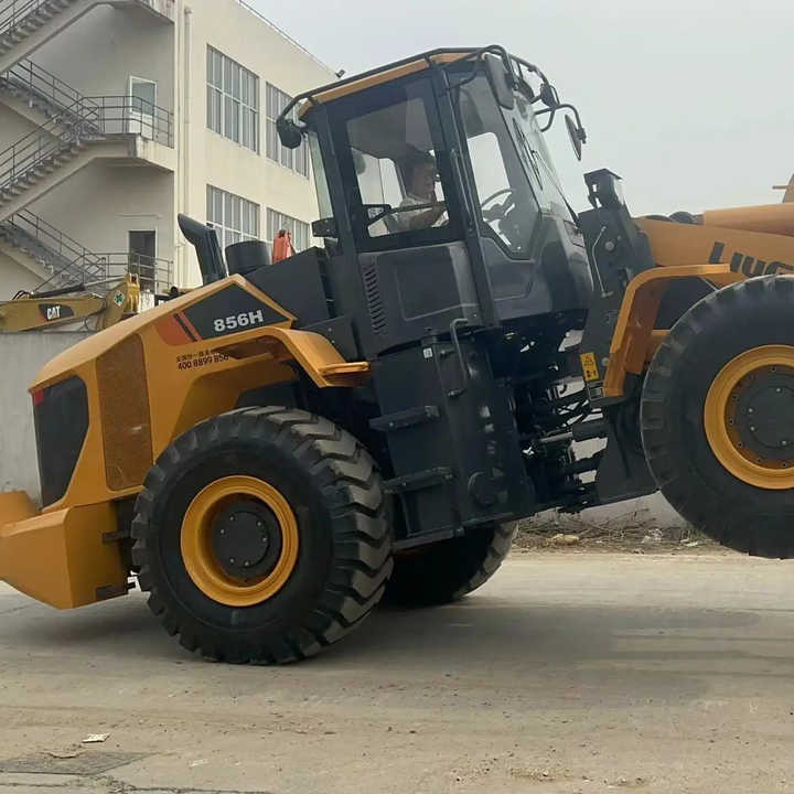 Used Liugong856h Wheel Loader Machine Mini Telehandler Used Liugong Wheel Loader Cummins Engine Loader - Riteņu iekrāvējs: foto 4 Used Liugong856h Wheel Loader Machine Mini Telehandler Used Liugong Wheel Loader Cummins Engine Loader - Riteņu iekrāvējs: foto 4