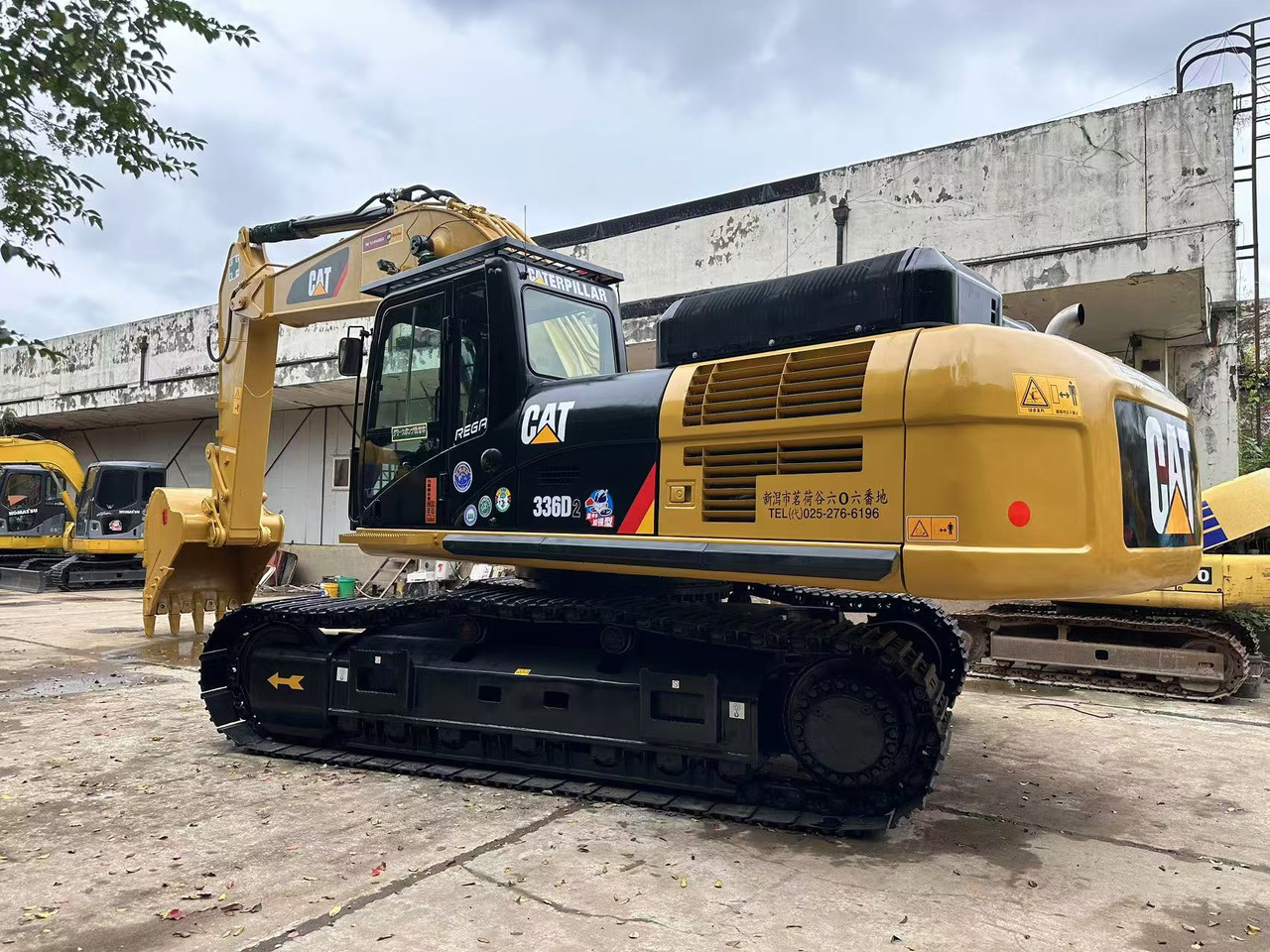 CATERPILLAR 336D - Kāpurķēžu ekskavators: foto 1 CATERPILLAR 336D - Kāpurķēžu ekskavators: foto 1