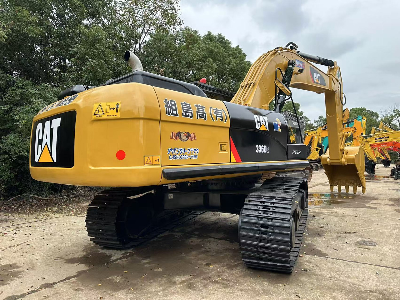CATERPILLAR 336D - Kāpurķēžu ekskavators: foto 2 CATERPILLAR 336D - Kāpurķēžu ekskavators: foto 2