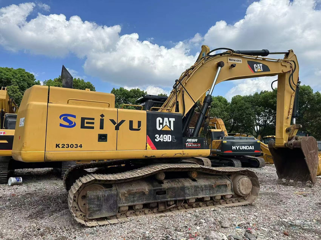 CATERPILLAR 349D - Kāpurķēžu ekskavators: foto 4 CATERPILLAR 349D - Kāpurķēžu ekskavators: foto 4