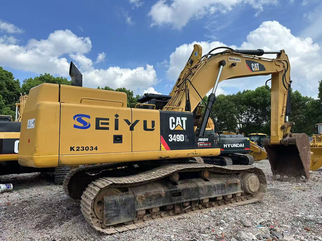 CATERPILLAR 349D - Kāpurķēžu ekskavators: foto 1 CATERPILLAR 349D - Kāpurķēžu ekskavators: foto 1