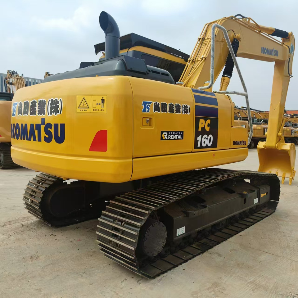 KOMATSU PC160-7 - Kāpurķēžu ekskavators: foto 2 KOMATSU PC160-7 - Kāpurķēžu ekskavators: foto 2