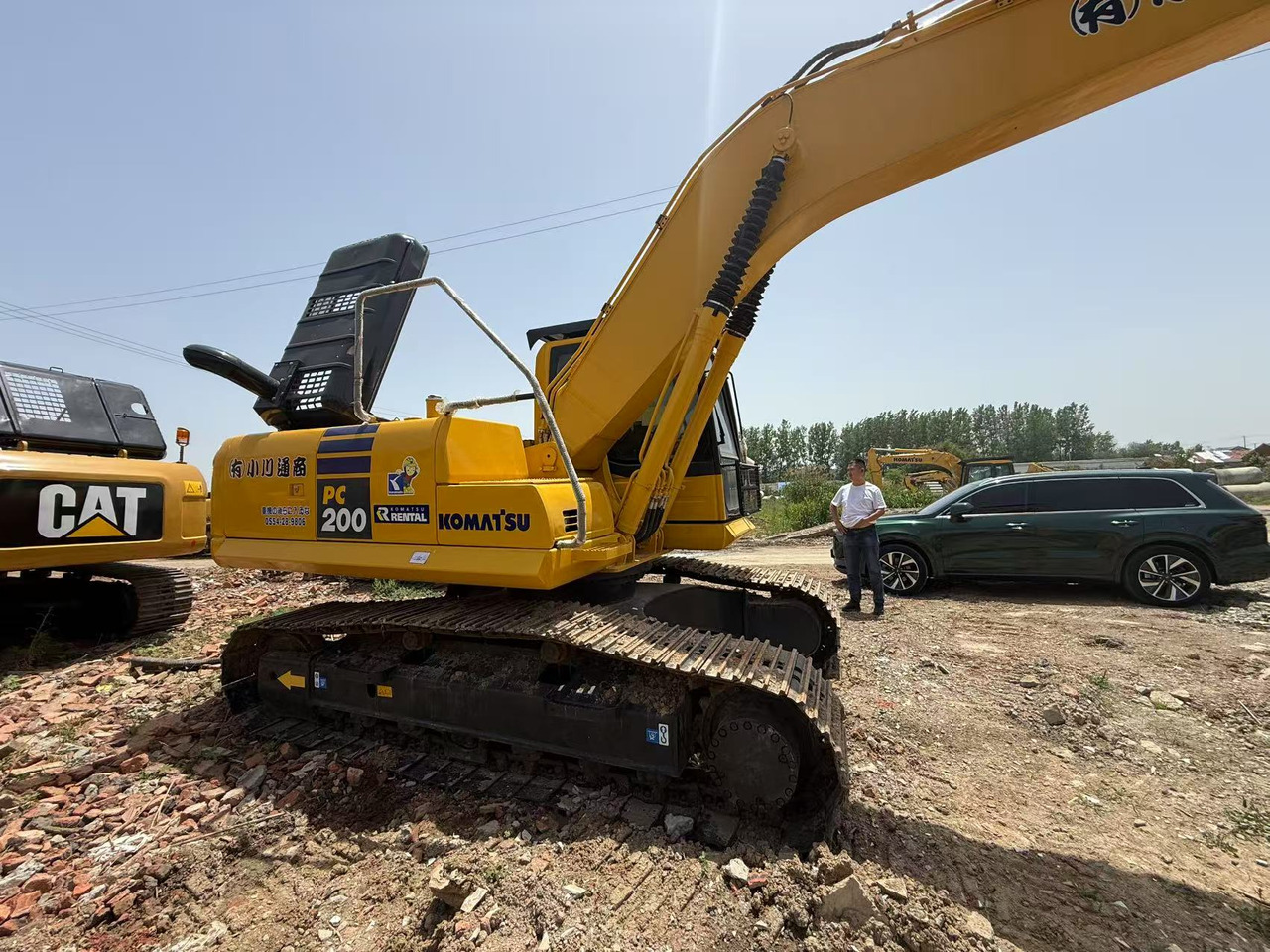 KOMATSU PC200-8 - Kāpurķēžu ekskavators: foto 3 KOMATSU PC200-8 - Kāpurķēžu ekskavators: foto 3