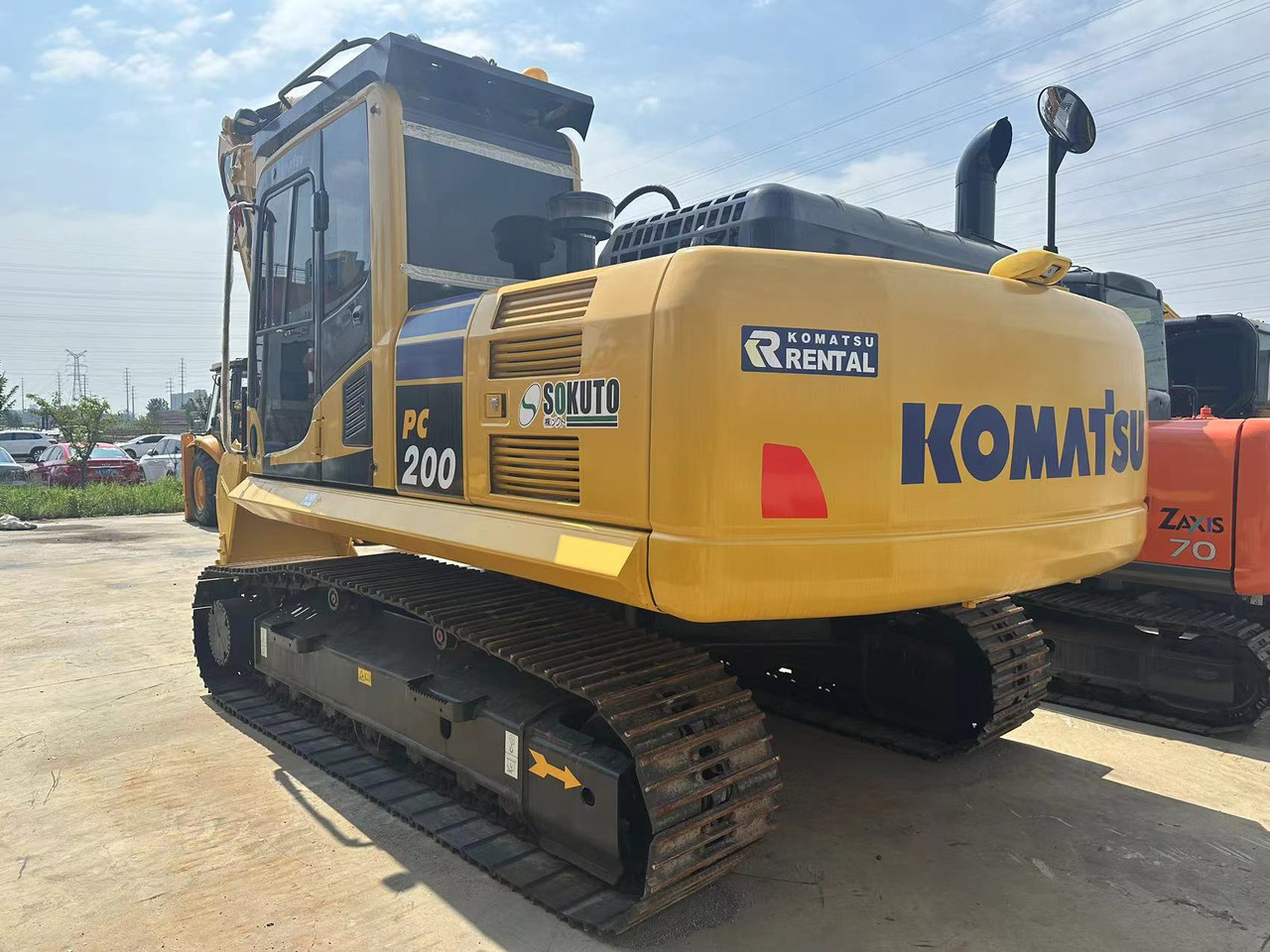 KOMATSU PC200-8N1 - Kāpurķēžu ekskavators: foto 2 KOMATSU PC200-8N1 - Kāpurķēžu ekskavators: foto 2