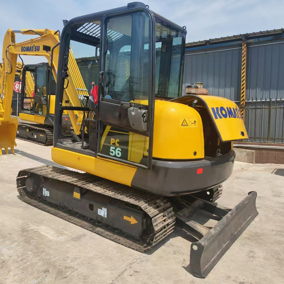 KOMATSU PC56-7 - Kāpurķēžu ekskavators: foto 4 KOMATSU PC56-7 - Kāpurķēžu ekskavators: foto 4