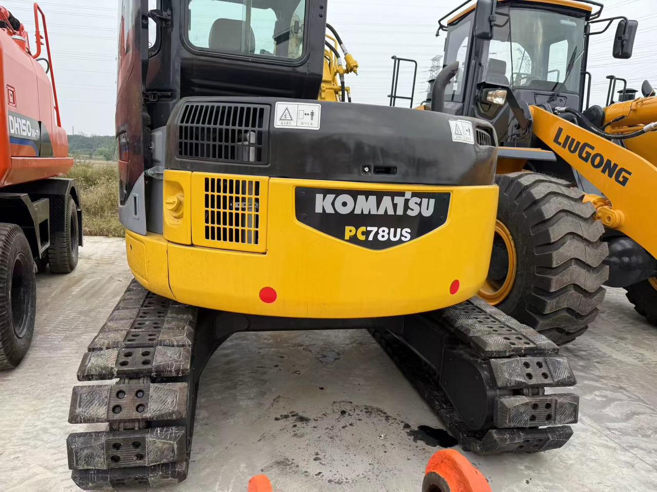KOMATSU PC78US - Mini-ekskavators: foto 4 KOMATSU PC78US - Mini-ekskavators: foto 4