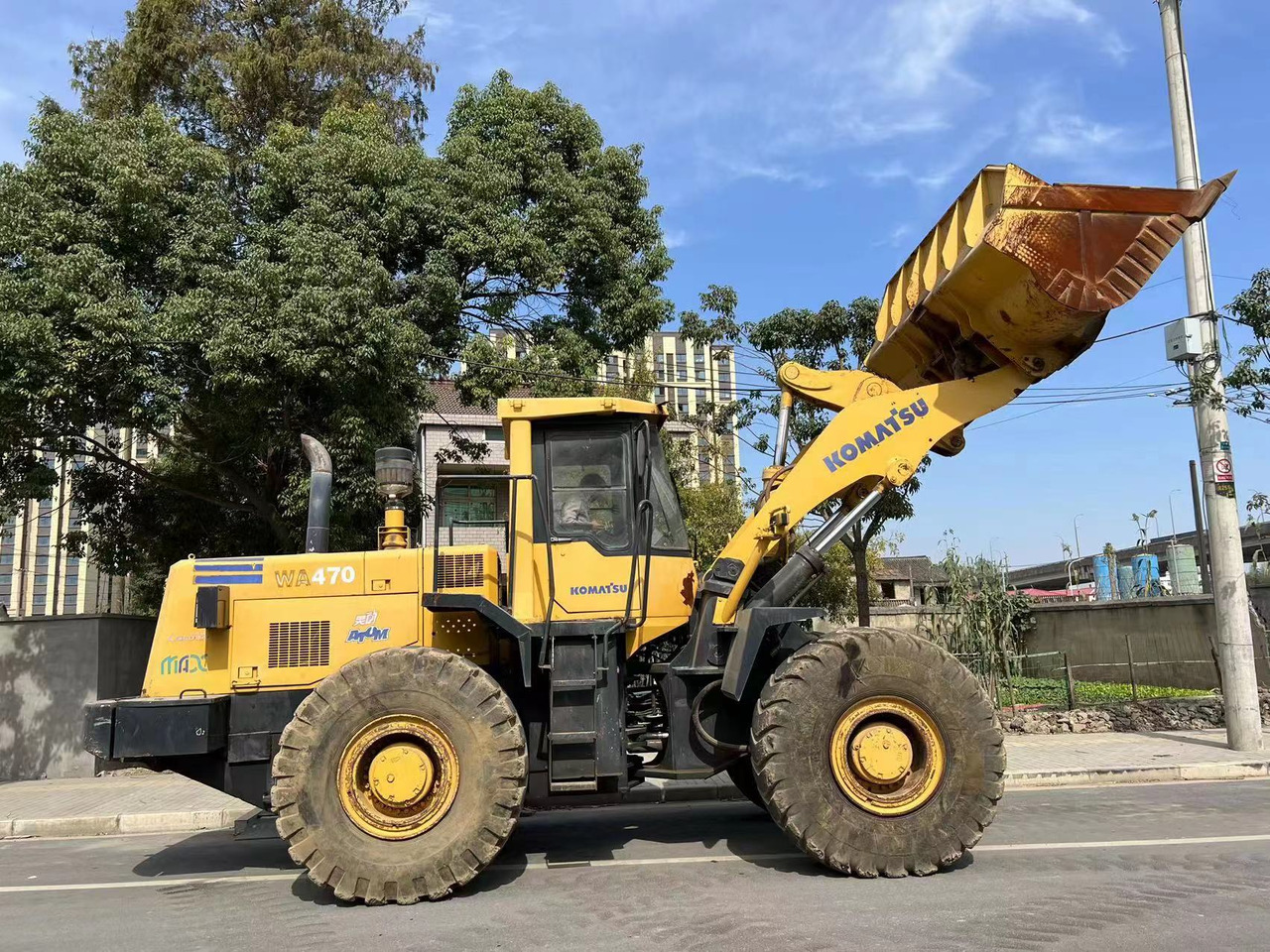 KOMATSU WA470-3 - Riteņu iekrāvējs: foto 2 KOMATSU WA470-3 - Riteņu iekrāvējs: foto 2