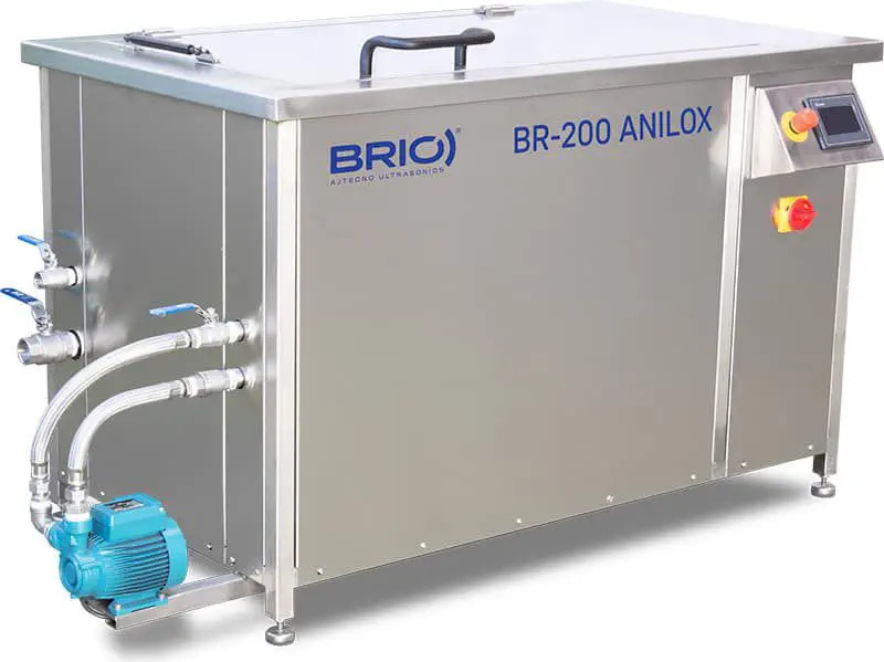 BRIO Ultrasonics BR-200 ANILOX Anilox roller cleaning machine - Ultraskaņas tīrītājs: foto 2 BRIO Ultrasonics BR-200 ANILOX Anilox roller cleaning machine - Ultraskaņas tīrītājs: foto 2