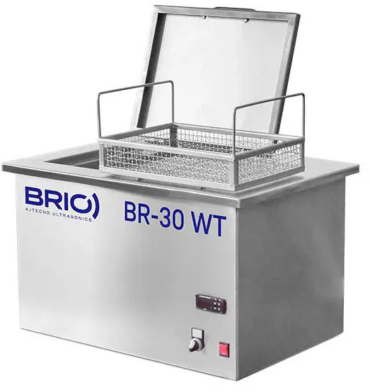 BRIO Ultrasonics BR-30 WT Benchtop ultrasonic cleaner - Ultraskaņas tīrītājs: foto 2 BRIO Ultrasonics BR-30 WT Benchtop ultrasonic cleaner - Ultraskaņas tīrītājs: foto 2