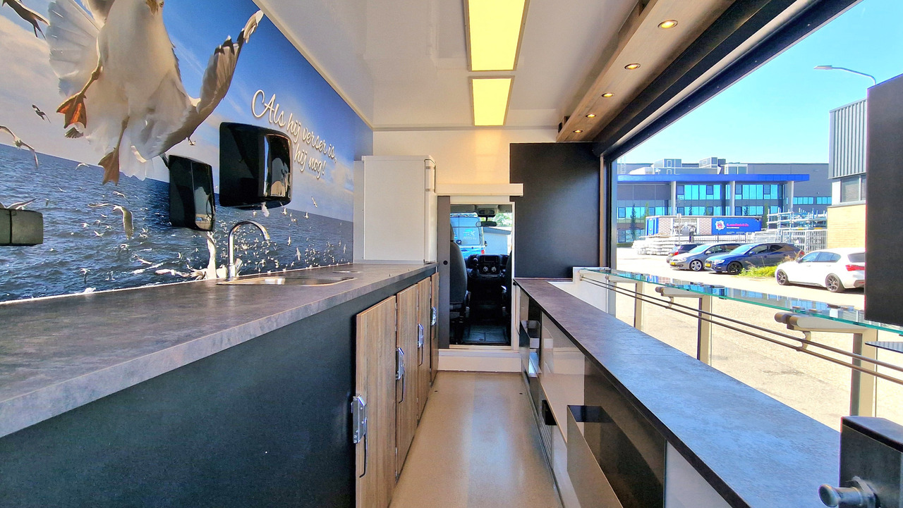 Tirdzniecības kravas automašīna FIAT + BK Market Trailers opbouw: foto 7