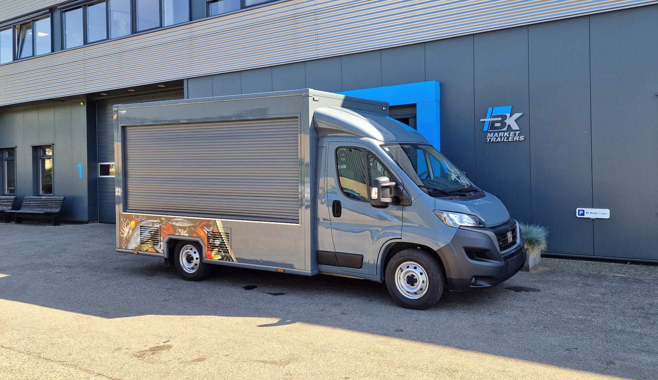 Tirdzniecības kravas automašīna FIAT + BK Market Trailers opbouw: foto 12