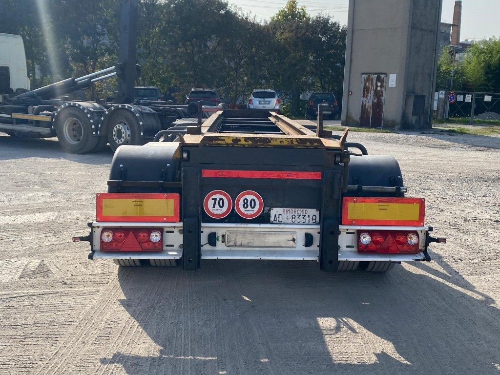 Multilift/ Būvgružu konteinera piekabe CARDI RIMORCHIO CARDI SCARRABILE PNEUMATICO: foto 7
