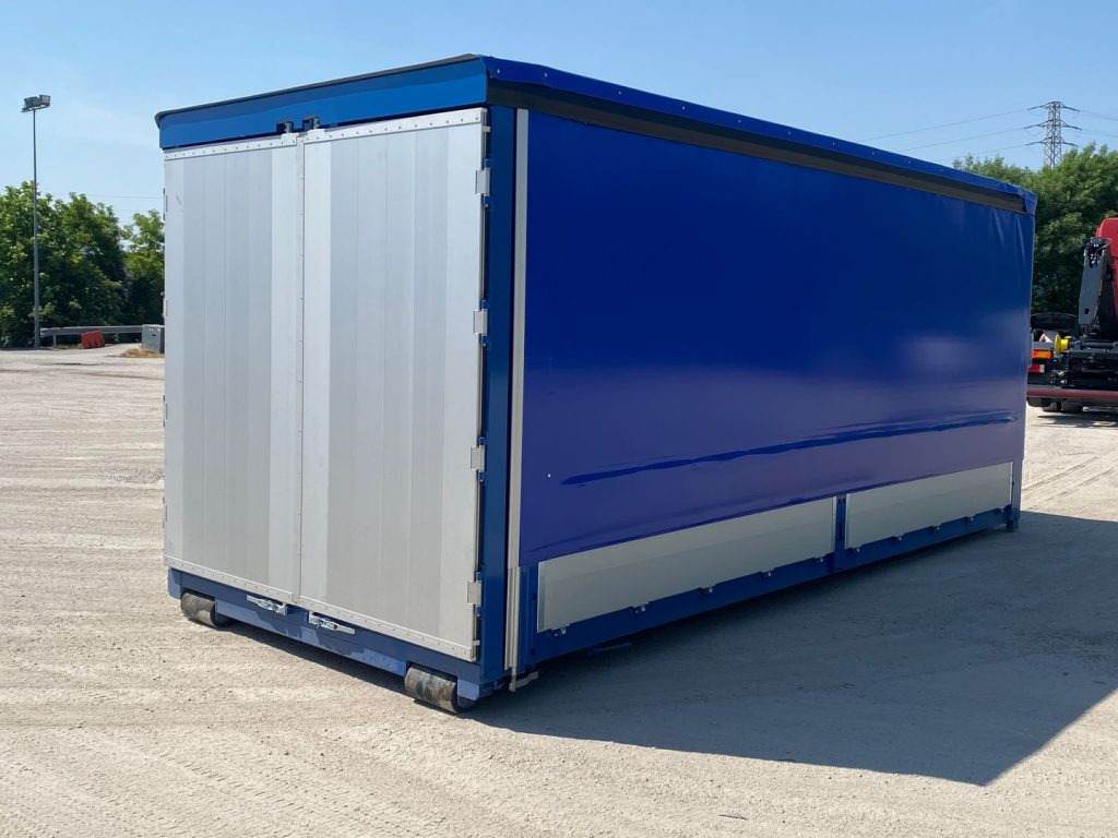 CONTAINER SCARRABILE NUOVO CENTINATO CON ALZA E A - Huka konteiners: foto 2 CONTAINER SCARRABILE NUOVO CENTINATO CON ALZA E A - Huka konteiners: foto 2