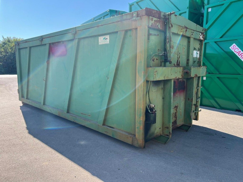 CONTAINER SCARRABILE USATO CON COPERCHIO - Huka konteiners: foto 2 CONTAINER SCARRABILE USATO CON COPERCHIO - Huka konteiners: foto 2