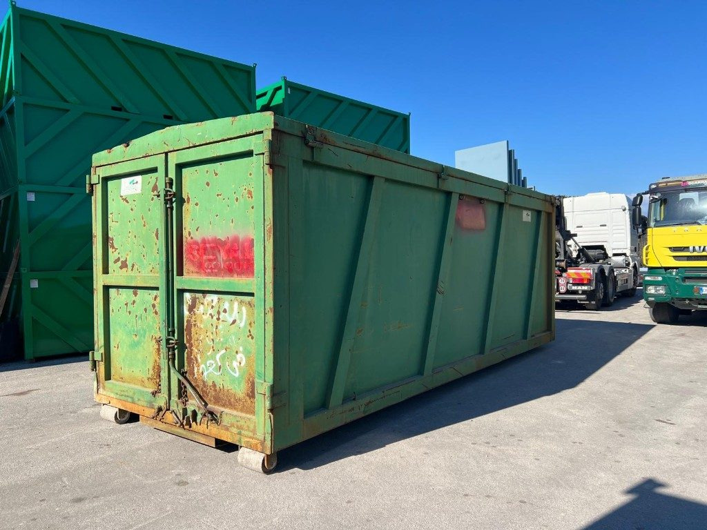 CONTAINER SCARRABILE USATO CON COPERCHIO - Huka konteiners: foto 3 CONTAINER SCARRABILE USATO CON COPERCHIO - Huka konteiners: foto 3