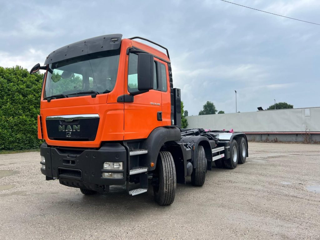 MAN TGS 35.480 SCARRABILE - Pacēlājs ar āķi: foto 2 MAN TGS 35.480 SCARRABILE - Pacēlājs ar āķi: foto 2