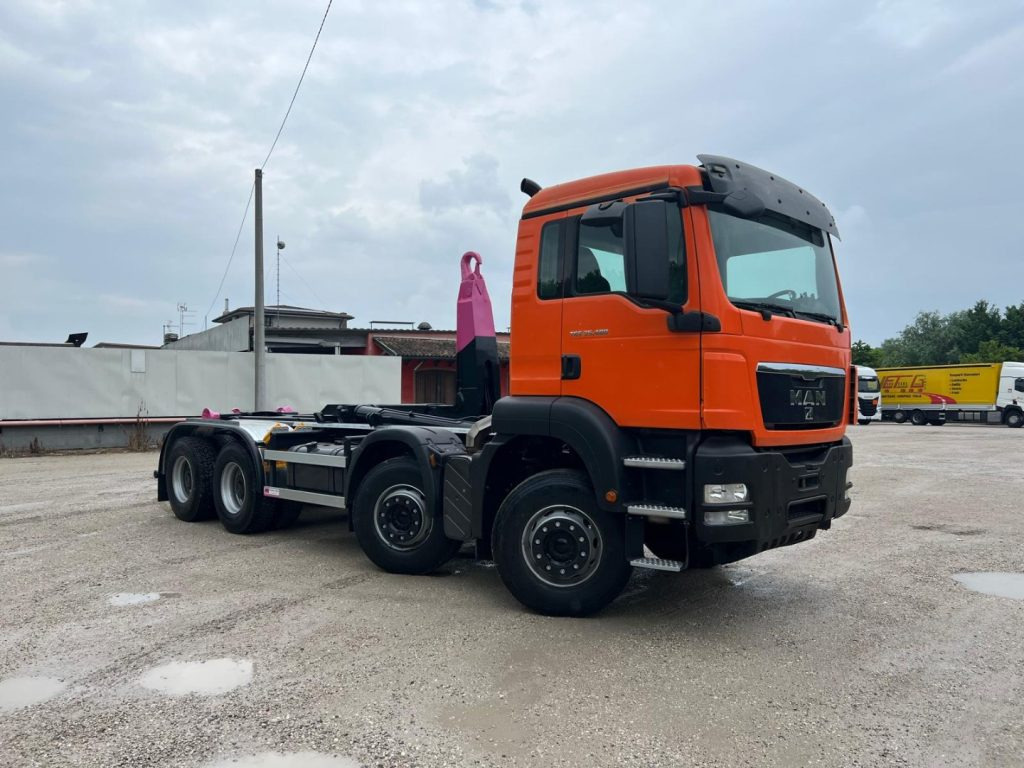Pacēlājs ar āķi MAN TGS 35.480 SCARRABILE: foto 8