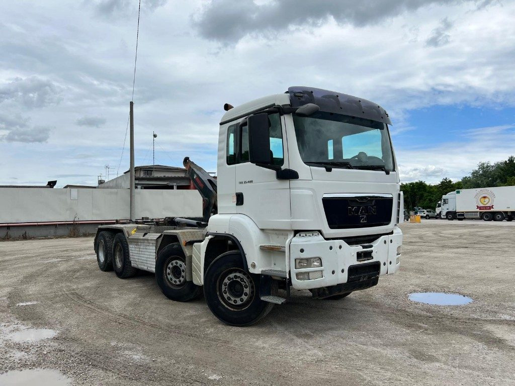 Pacēlājs ar āķi MAN TGS 35.480 USATO SCARRABILE: foto 8