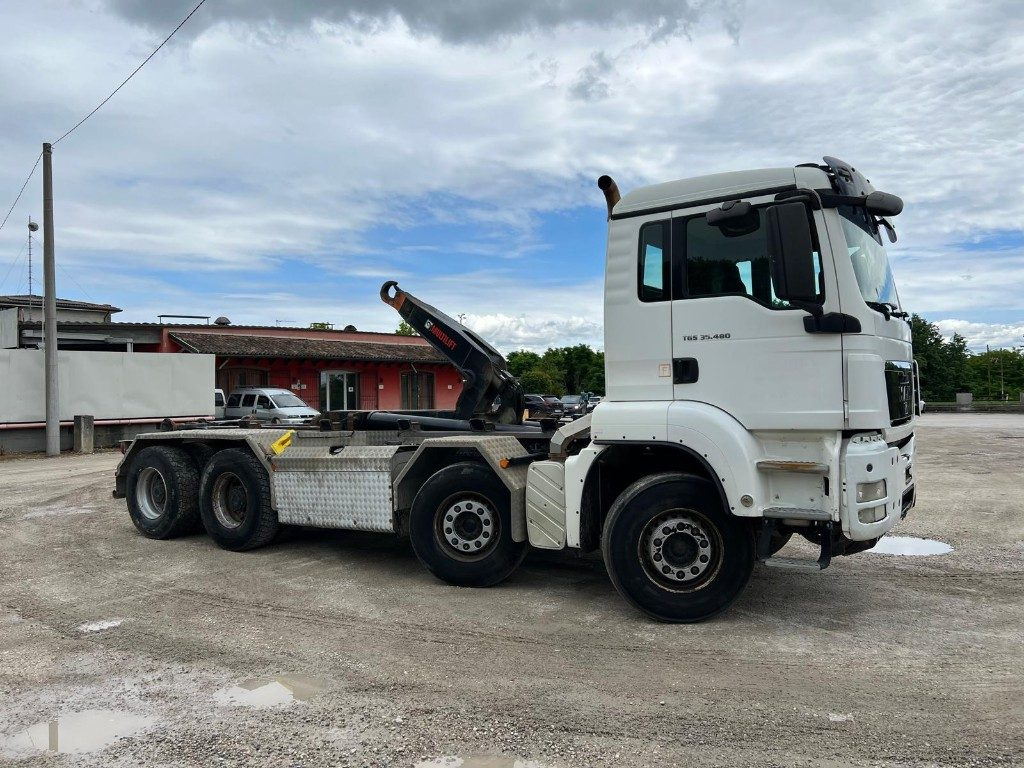 Pacēlājs ar āķi MAN TGS 35.480 USATO SCARRABILE: foto 7