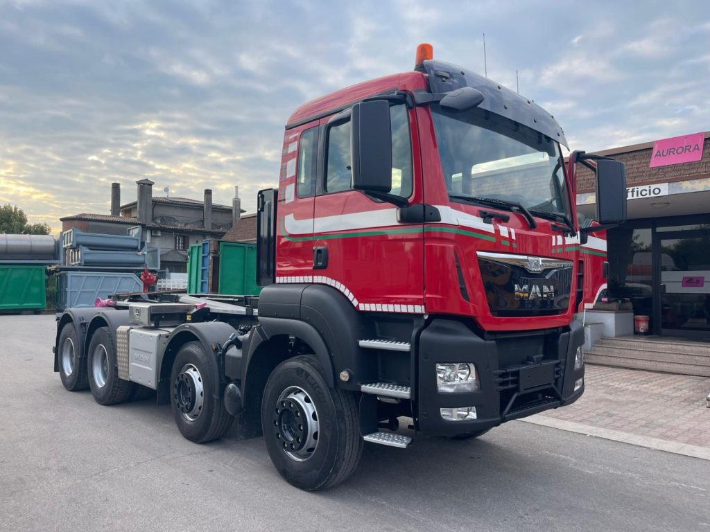 MAN TGS 41.480 SCARRABILE - Pacēlājs ar āķi: foto 2 MAN TGS 41.480 SCARRABILE - Pacēlājs ar āķi: foto 2