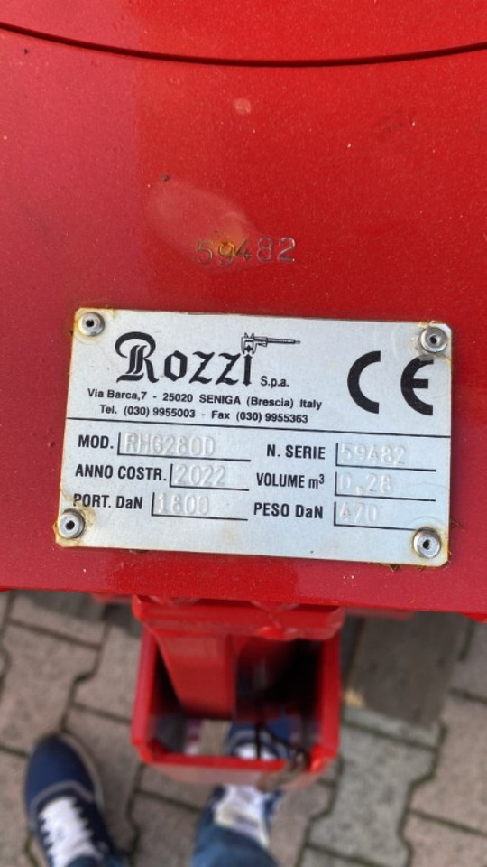 POLIPO MARCA ROZZI A 6 PALE PIU ROTORE ROZZI - Greiferi: foto 2 POLIPO MARCA ROZZI A 6 PALE PIU ROTORE ROZZI - Greiferi: foto 2