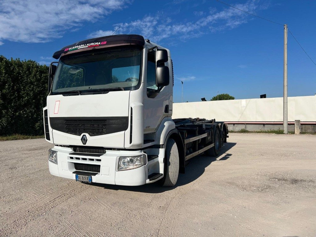 RENAULT PREMIUM 450 SCARRABILE FULL PNEUMATICO - Pacēlājs ar āķi: foto 1 RENAULT PREMIUM 450 SCARRABILE FULL PNEUMATICO - Pacēlājs ar āķi: foto 1
