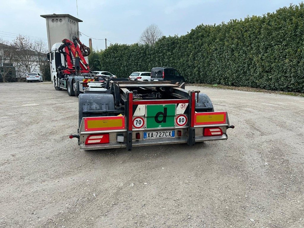 ZORZI RIMORCHIO SCARRABILE ZORZI 20R070 PNEUMATICO - Multilift/ Būvgružu konteinera piekabe: foto 2 ZORZI RIMORCHIO SCARRABILE ZORZI 20R070 PNEUMATICO - Multilift/ Būvgružu konteinera piekabe: foto 2