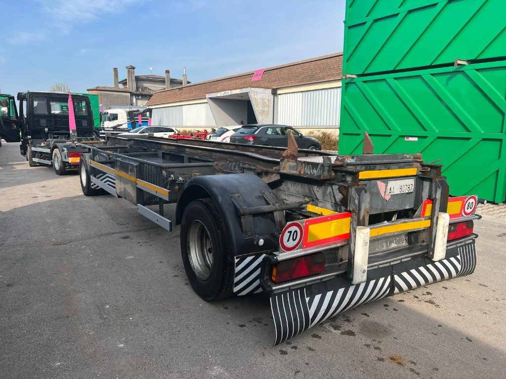 ZORZI RIMORCHIO ZORZI 20R075 SCARRABILE PNEUMATICO - Multilift/ Būvgružu konteinera piekabe: foto 1 ZORZI RIMORCHIO ZORZI 20R075 SCARRABILE PNEUMATICO - Multilift/ Būvgružu konteinera piekabe: foto 1