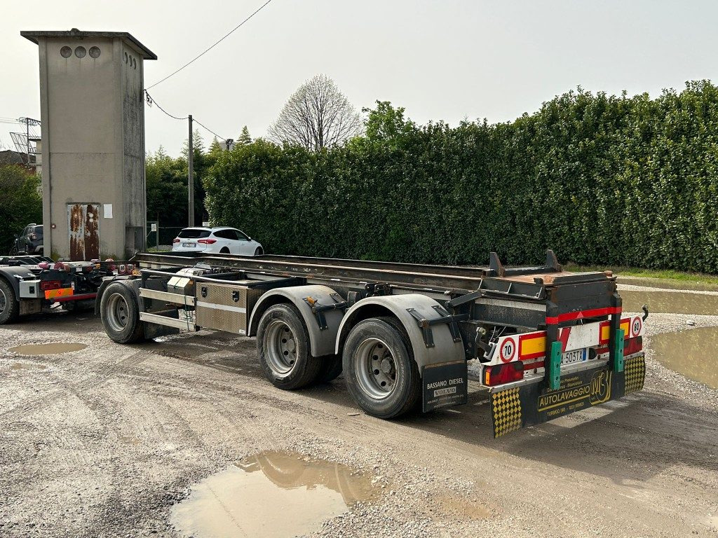 ZORZI RIMORCHIO ZORZI 26R070 SCARRABILE BALESTRATO - Multilift/ Būvgružu konteinera piekabe: foto 5 ZORZI RIMORCHIO ZORZI 26R070 SCARRABILE BALESTRATO - Multilift/ Būvgružu konteinera piekabe: foto 5