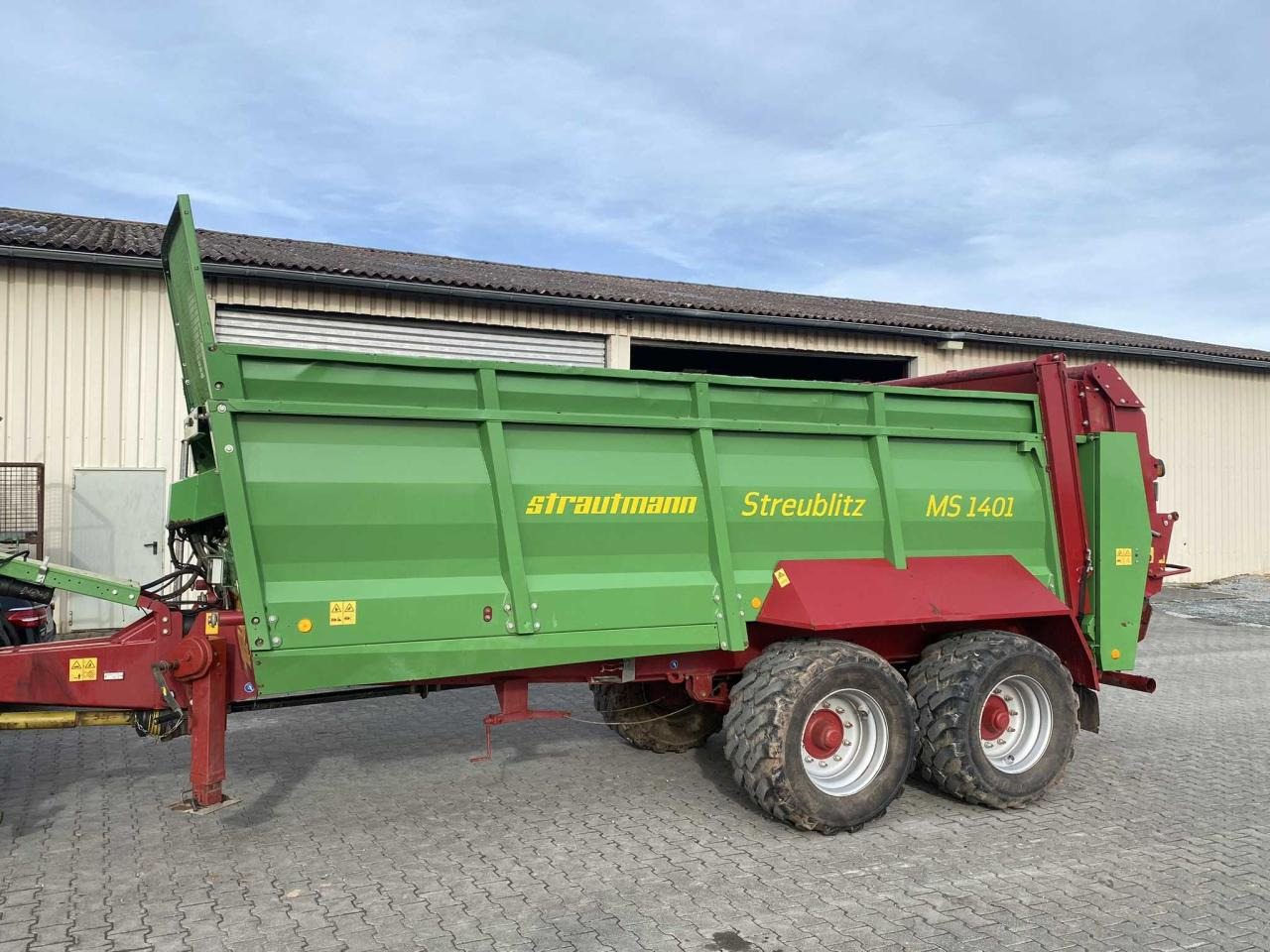 Strautmann MS 1401 - Organisko mēslu izkliedētājs: foto 1 Strautmann MS 1401 - Organisko mēslu izkliedētājs: foto 1