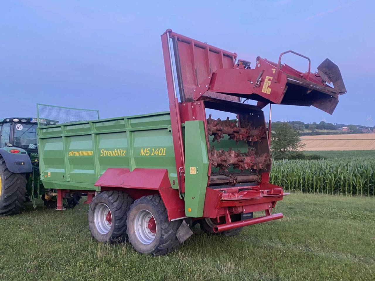 Organisko mēslu izkliedētājs Strautmann MS 1401: foto 6