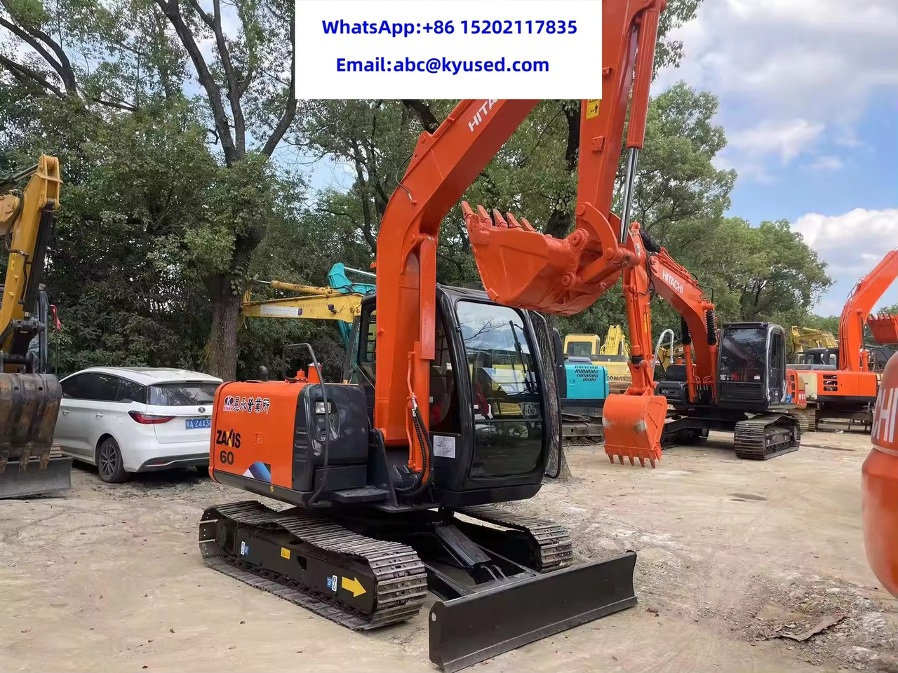 HITACHI ZX60 - Ekskavators: foto 2 HITACHI ZX60 - Ekskavators: foto 2