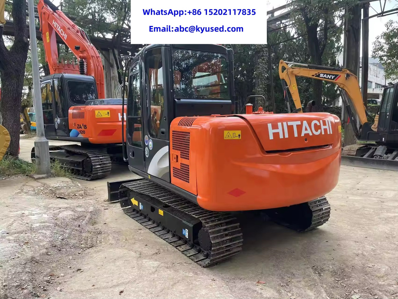 HITACHI ZX60 - Ekskavators: foto 4 HITACHI ZX60 - Ekskavators: foto 4