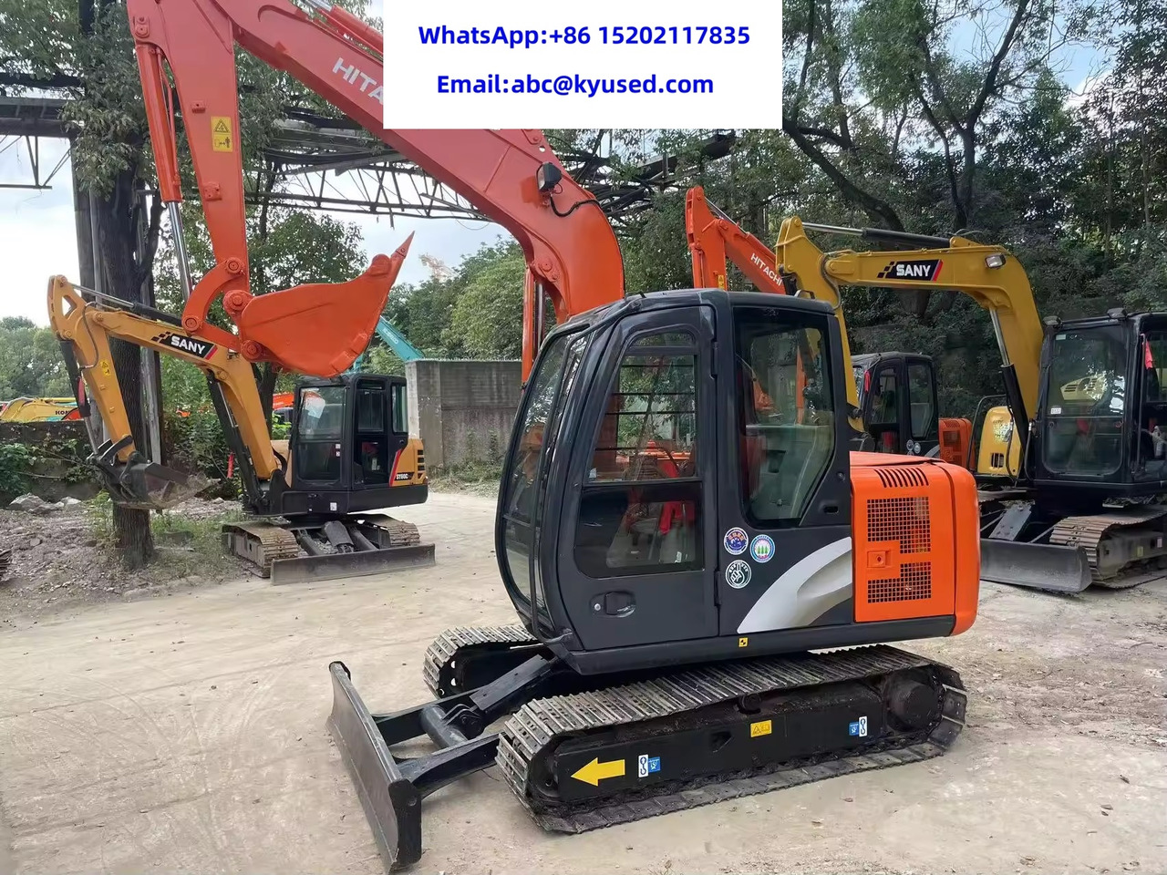 HITACHI ZX60 - Ekskavators: foto 3 HITACHI ZX60 - Ekskavators: foto 3
