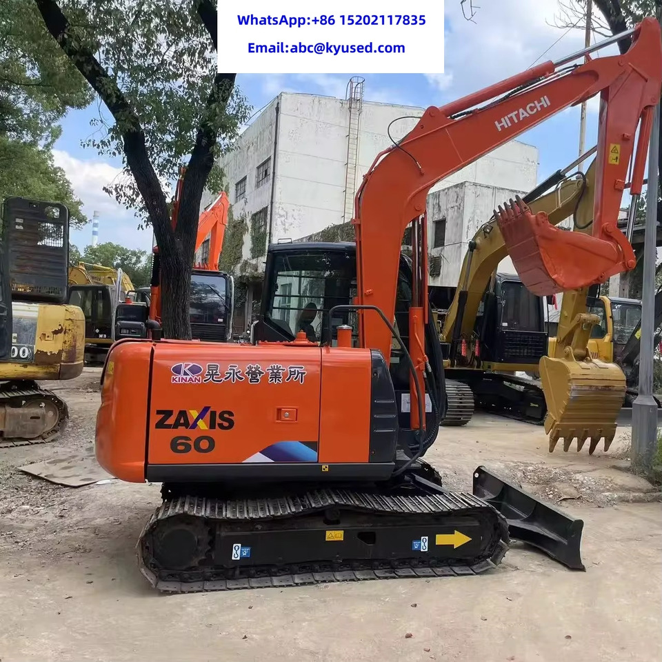 HITACHI ZX60 - Ekskavators: foto 1 HITACHI ZX60 - Ekskavators: foto 1