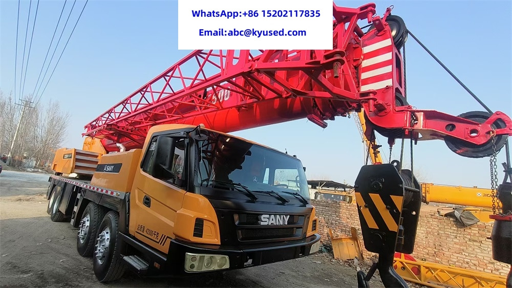 SANY STC250 STC500 STC750 STC800 STC1000 25TON 30TON 50T 75TON 80TON 100TON TRUCK CRANE - Autoceltnis: foto 2 SANY STC250 STC500 STC750 STC800 STC1000 25TON 30TON 50T 75TON 80TON 100TON TRUCK CRANE - Autoceltnis: foto 2