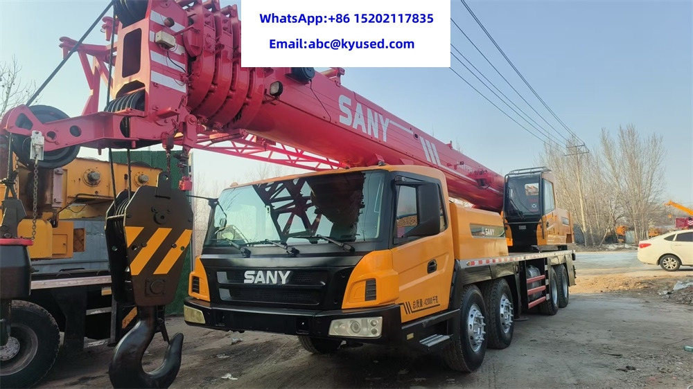 SANY STC250 STC500 STC750 STC800 STC1000 25TON 30TON 50T 75TON 80TON 100TON TRUCK CRANE - Autoceltnis: foto 1 SANY STC250 STC500 STC750 STC800 STC1000 25TON 30TON 50T 75TON 80TON 100TON TRUCK CRANE - Autoceltnis: foto 1