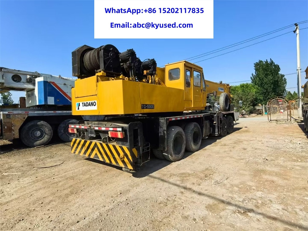 TADANO TG500E TG700E GT500E TG1000 50TON 70TON 100TON - Autoceltnis: foto 3 TADANO TG500E TG700E GT500E TG1000 50TON 70TON 100TON - Autoceltnis: foto 3